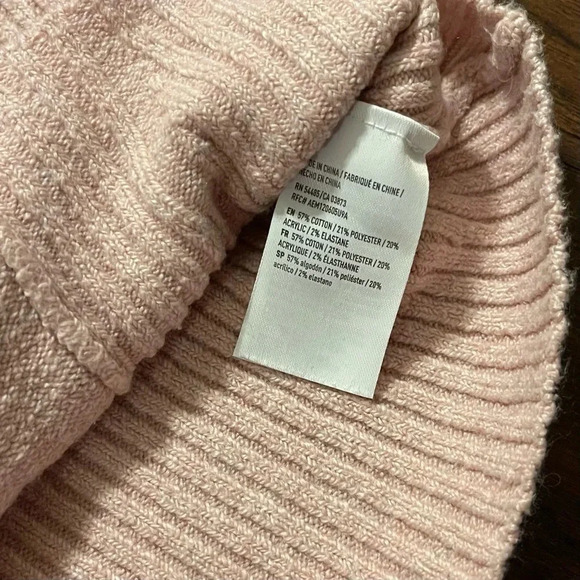 American Eagle Light Pink Knit Lace Up Corset Top - Picture 8 of 8